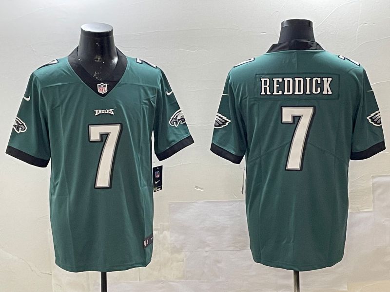 Men Philadelphia Eagles #7 Reddick Green 2025 Nike Vapor Limited NFL Jersey style 1->philadelphia eagles->NFL Jersey